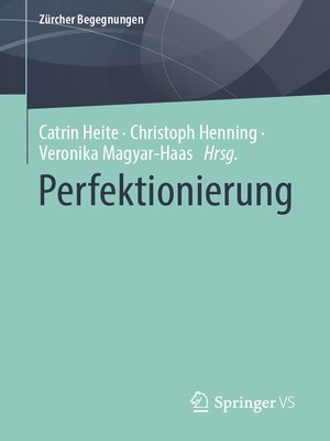 cover image of Perfektionierung